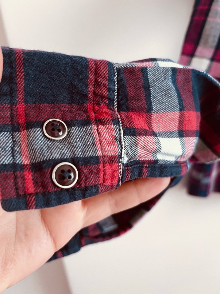 Flanel sıcacık gömlek Collezione - Görsel 4