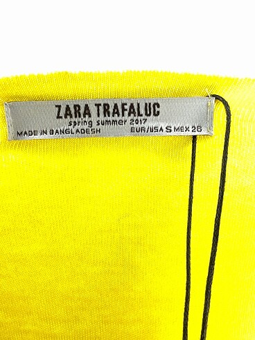 s Beden sarı Renk Zara Günlük Elbise %70 İndirimli.