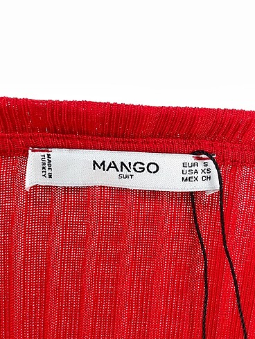 s Beden kırmızı Renk Mango Bluz %70 İndirimli.