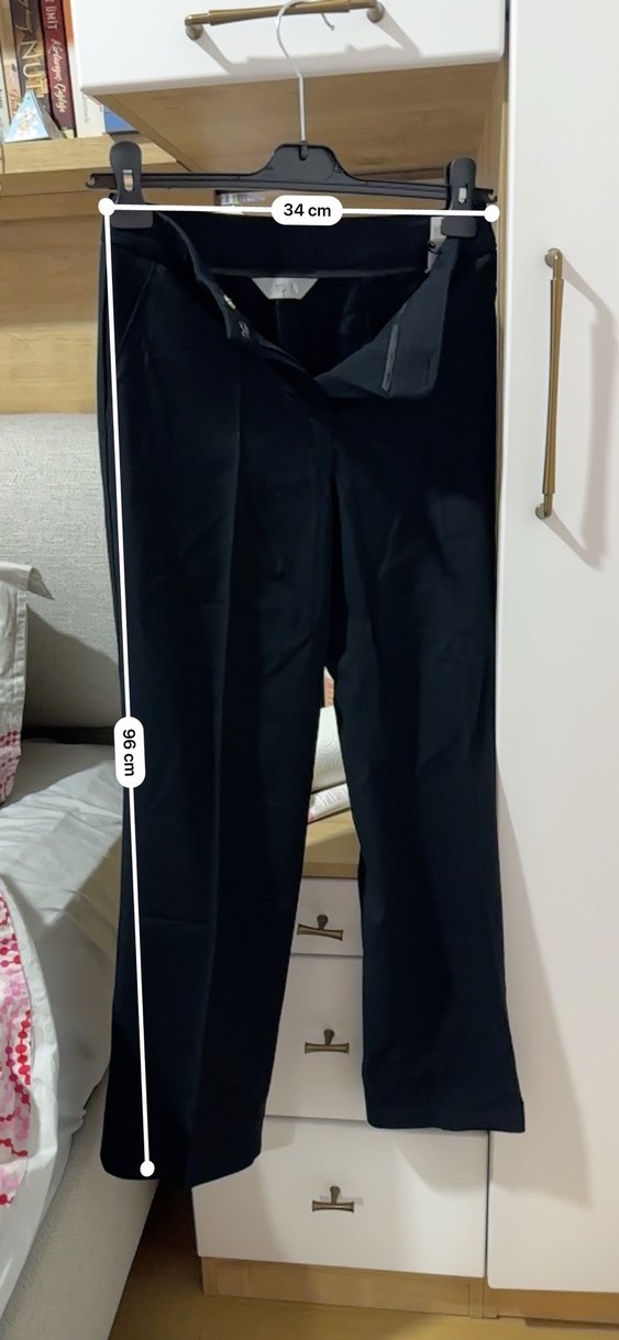Marks&Spencer Siyah Kumaş Pantolon — görsel 5/10