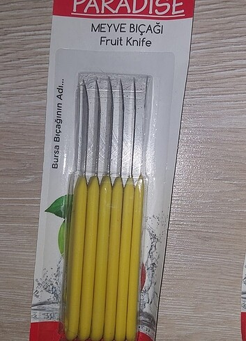 Diğer 6 lı meyve bıçaği