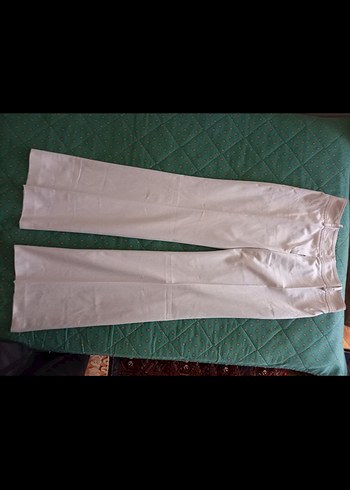 Bej Kadın Ofis Takım, Düğmeli, Uzun Kollu - Görsel 2