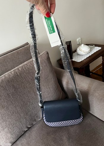 Benetton Desenli Kadın Çanta - Görsel 3