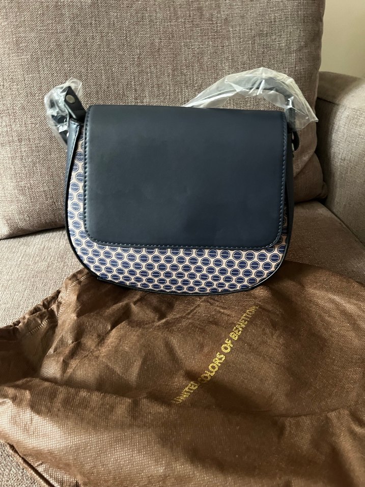 Benetton Desenli Kadın Çanta - Görsel 2