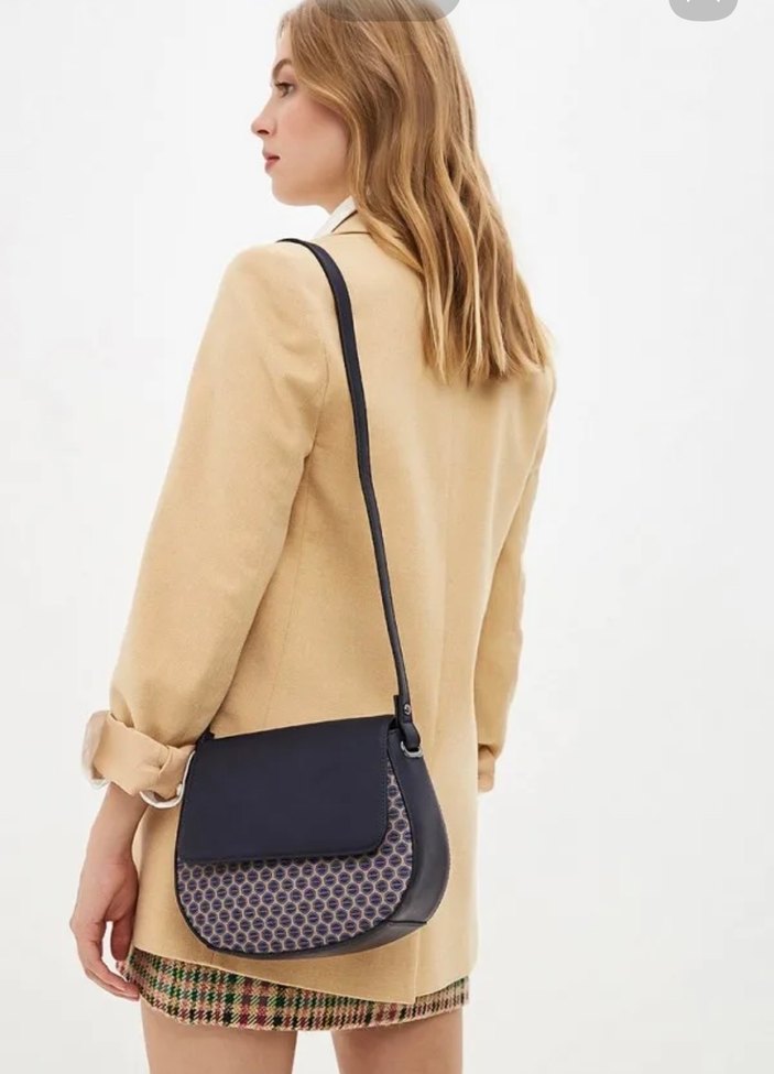 Benetton Desenli Kadın Çanta - Görsel 5