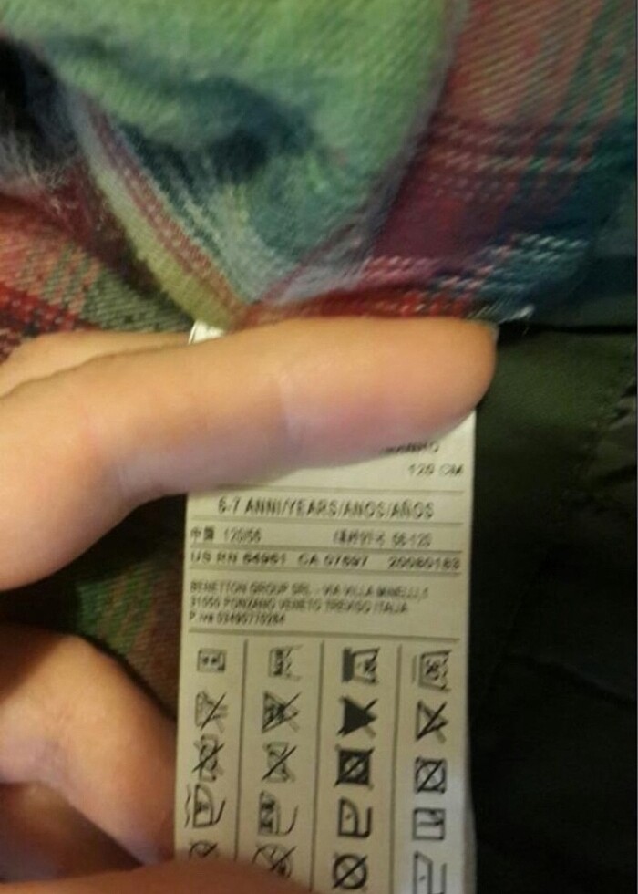 Benetton çocuk mont - Görsel 3