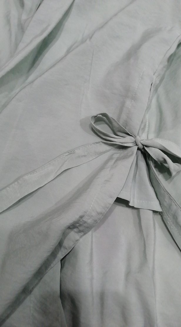 Kadın  su yeşili Gömlek - Görsel 4