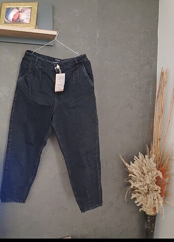Mom Jean Kot Pantolon
