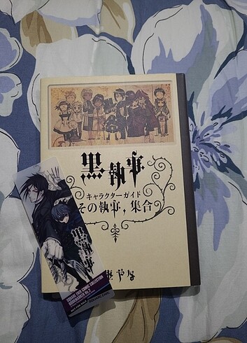 Black butler karakter kitabı manga