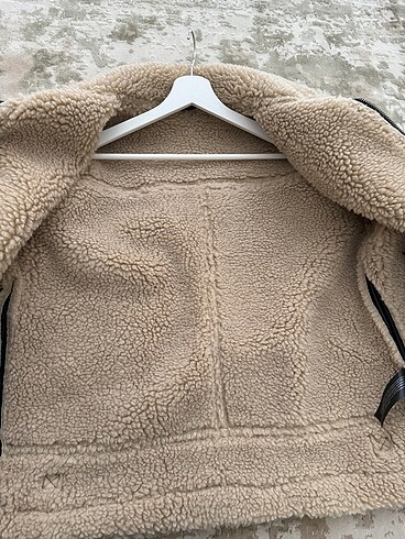 m Beden siyah Renk Pull and bear deri mont