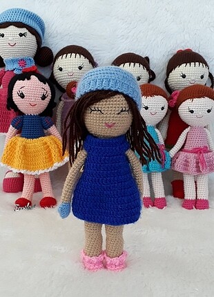 Amigurumi Örgü Oyuncak Bebek 