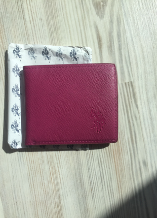 U.S Polo Assn. Us polo assn pembe sıfır cüzdan
