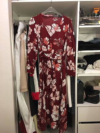 Zara Desenli elbise
