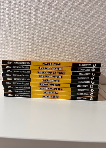 Ünlü Kişilikler Kitap Seti - 10 Kitap