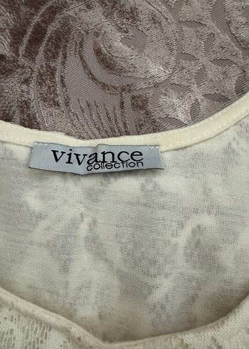 Dantel Detaylı Kolsuz Bej Kadın Bluz - Görsel 3