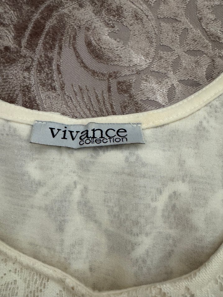 Dantel Detaylı Kolsuz Bej Kadın Bluz - Görsel 3