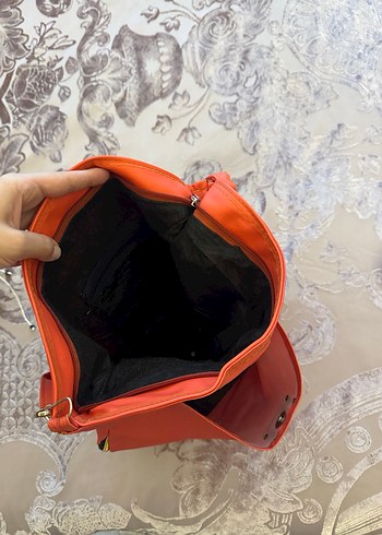 Turuncu Kadın Çanta - Görsel 4