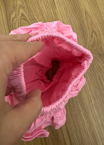 Pembe Fırfırlı Bebek Külot Şort - Görsel 5