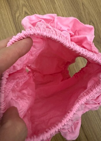 Pembe Fırfırlı Bebek Külot Şort - Görsel 2