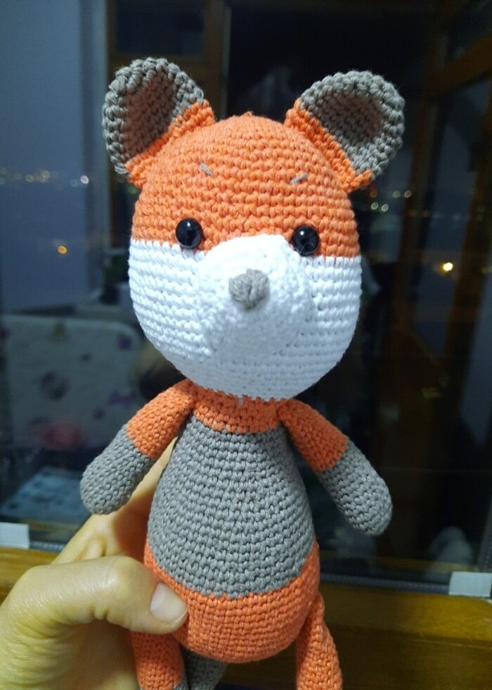 Amigurumi tilki - Görsel 2