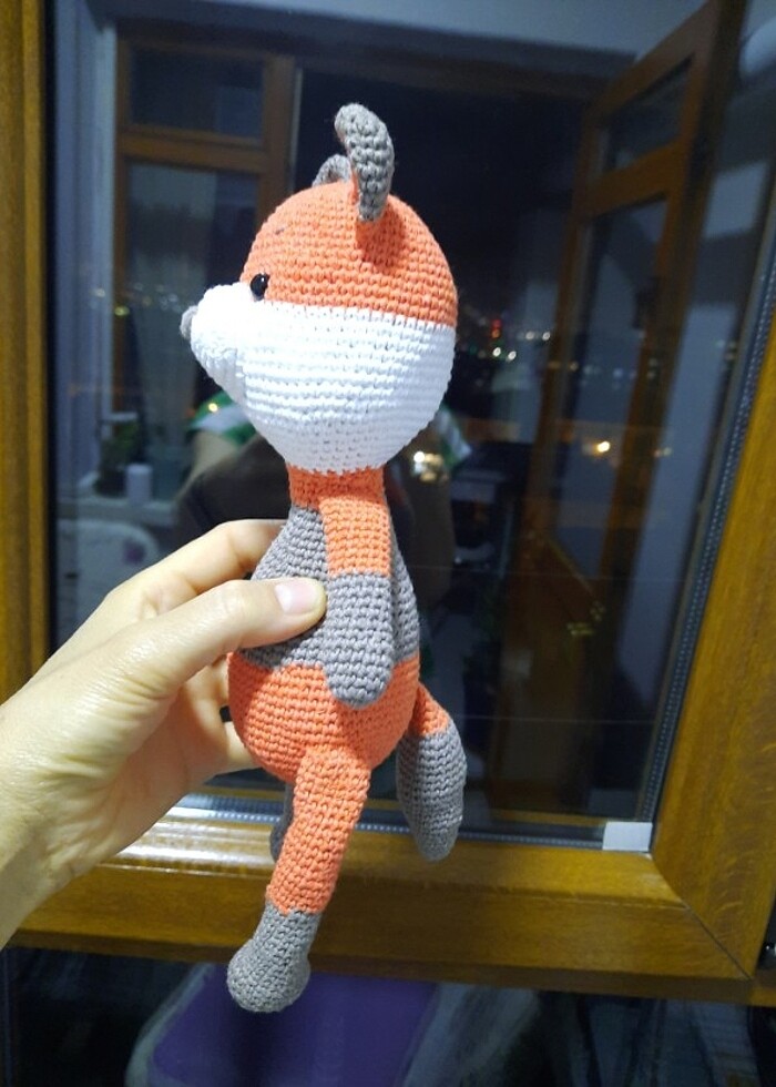Amigurumi tilki - Görsel 3