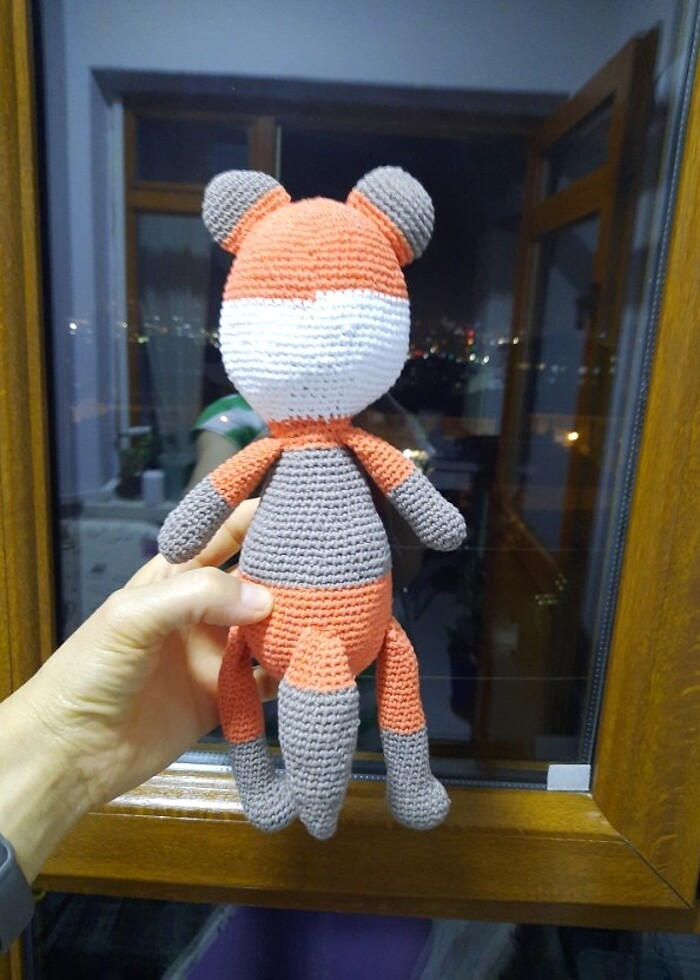 Amigurumi tilki - Görsel 4