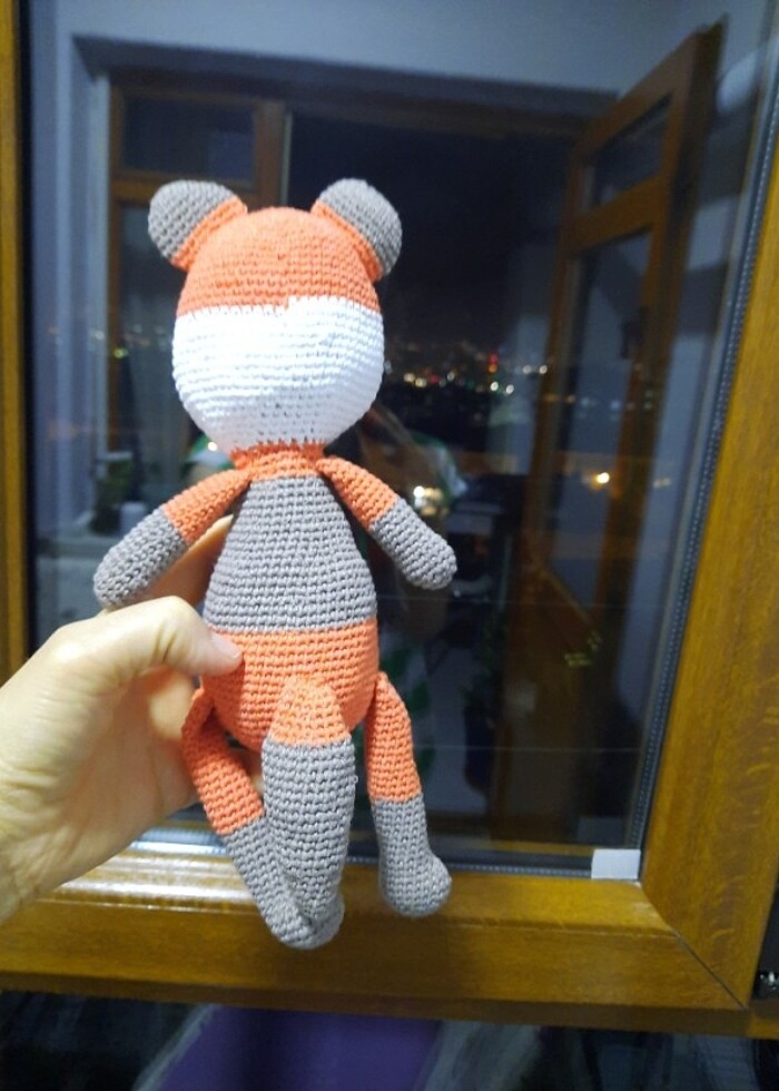Amigurumi tilki - Görsel 5