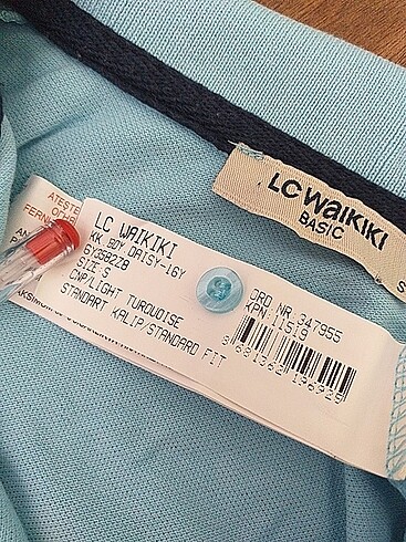 s Beden turkuaz Renk Lacos lc waikiki #s beden 