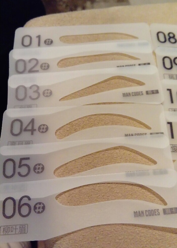 Kaş Alma veya Boyama için Kalıp  - Görsel 3