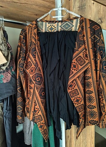 Diğer Vintage Crop Hırka