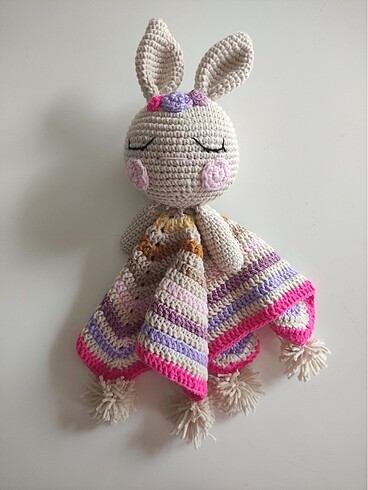 Amigurumi Tavşan uyku arkadaşı