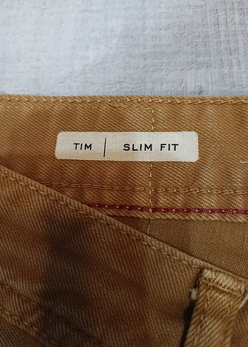 Jack & Jones Bej Erkek Denim Pantolon Regular Fit - Görsel 5