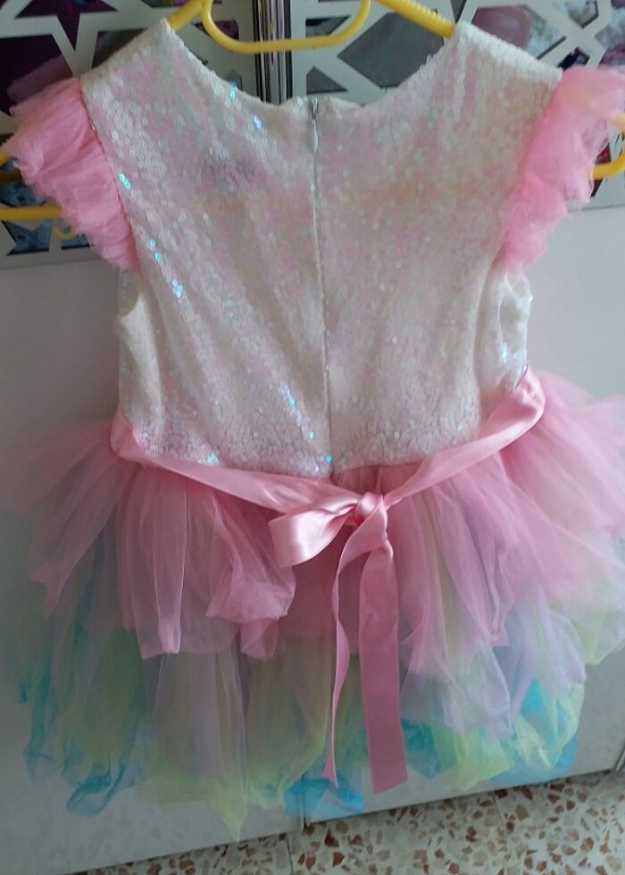 kız çocuk abiye ve ayakkabısı - Görsel 2