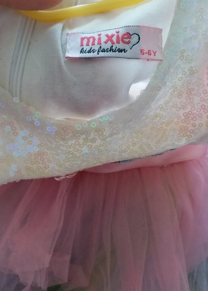 kız çocuk abiye ve ayakkabısı - Görsel 5