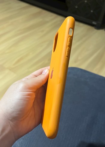 Turuncu Elastik Pop Kültür Telefon Kılıfı iPhone 11 - Görsel 6