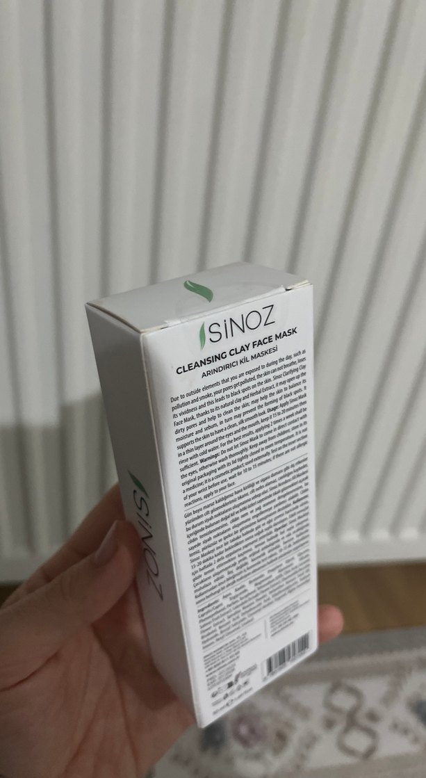 Sinoz Temizleyici Kil Yüz Maskesi - Görsel 3