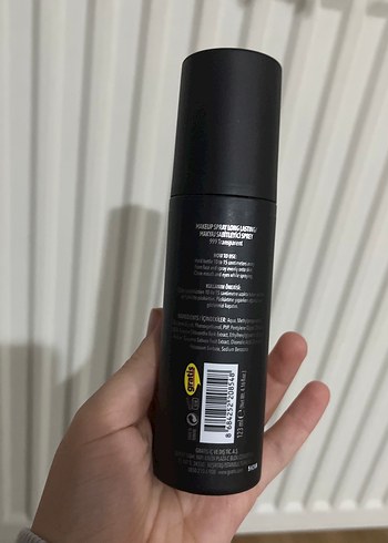 LYKD Siyah Makyaj Sabitleyici Sprey - Görsel 2