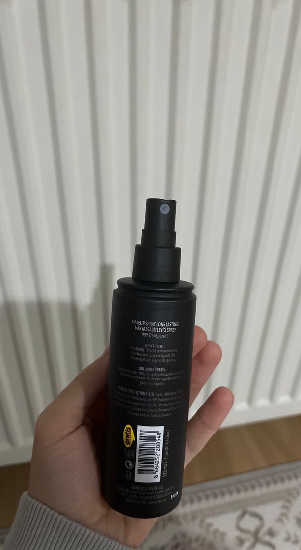 LYKD Siyah Makyaj Sabitleyici Sprey - Görsel 3