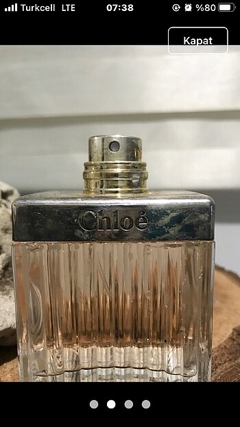 Chloé 75 ml orjinal iade garantilidir kapaksız