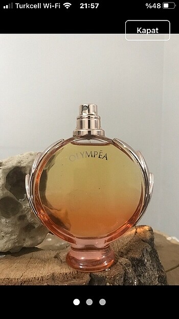 80 ml orjinal iade garantilidir kapaksız