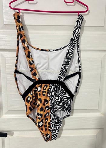 Çift Desenli Zebra ve Leopar Mayo - Görsel 3