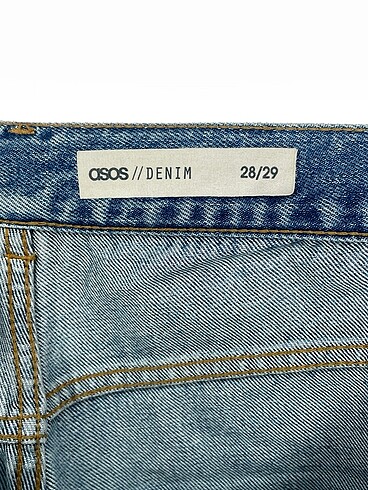 28 Beden mavi Renk Asos Jean / Kot %70 İndirimli.
