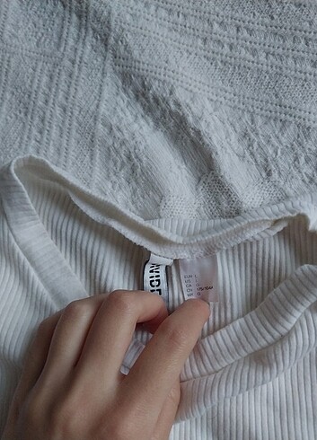 H&M H&m beyaz renk bluz