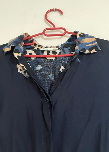 Kadın Lacivert Bohem Uzun Elbise - Görsel 2