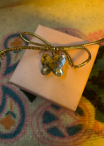 Swarovski kelebek kolye ucu Orjinal - Görsel 2