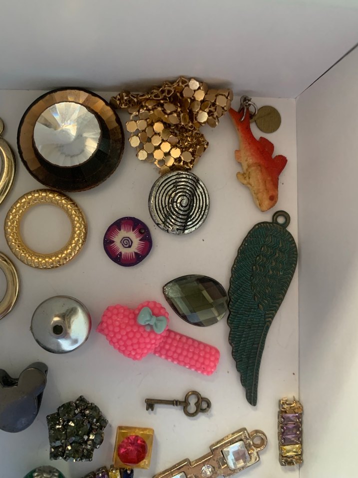 Renkli Pullu Tekleme Bohem Takı Seti - Görsel 2