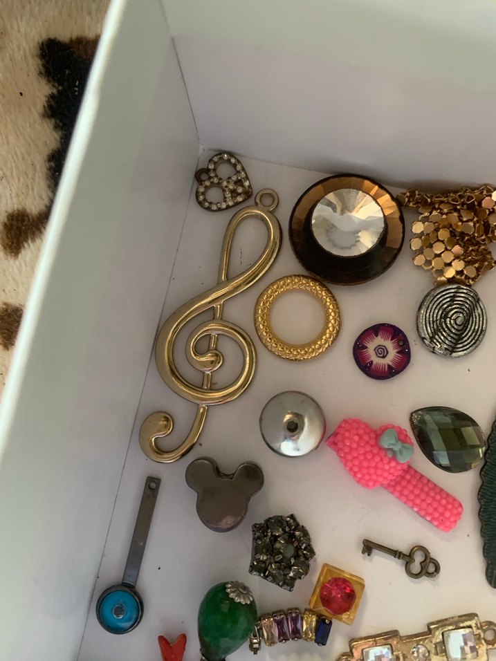 Renkli Pullu Tekleme Bohem Takı Seti - Görsel 3