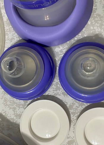 Lansinoh Elektrikli 2 li Göğüs Pompası Mor - Görsel 3