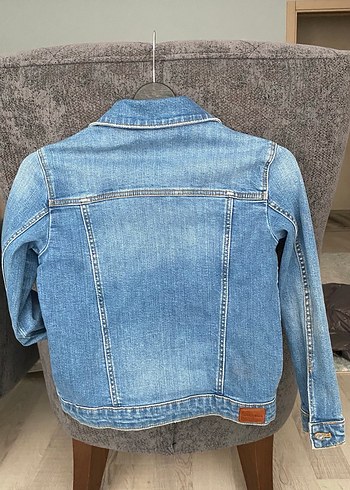 kız çocuk kot Ceket - Görsel 2