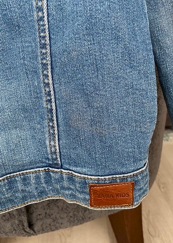 kız çocuk kot Ceket - Görsel 3